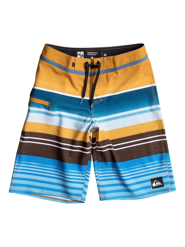 EVERYDAY STRIPE BOY 14 EQKBS03105 0 Boy's 2-7 Everyday Stripe 14" Boardshorts EQKBS03105 Quiksilver