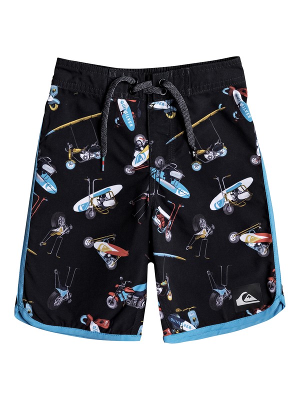 quiksilver, Niños 2-7 Boardshorts de 14" Moto Mayhem, BLACK (kvj6) 0 Niños 2-7 Boardshorts de 14" Moto Mayhem EQKBS03138 Quiksilver