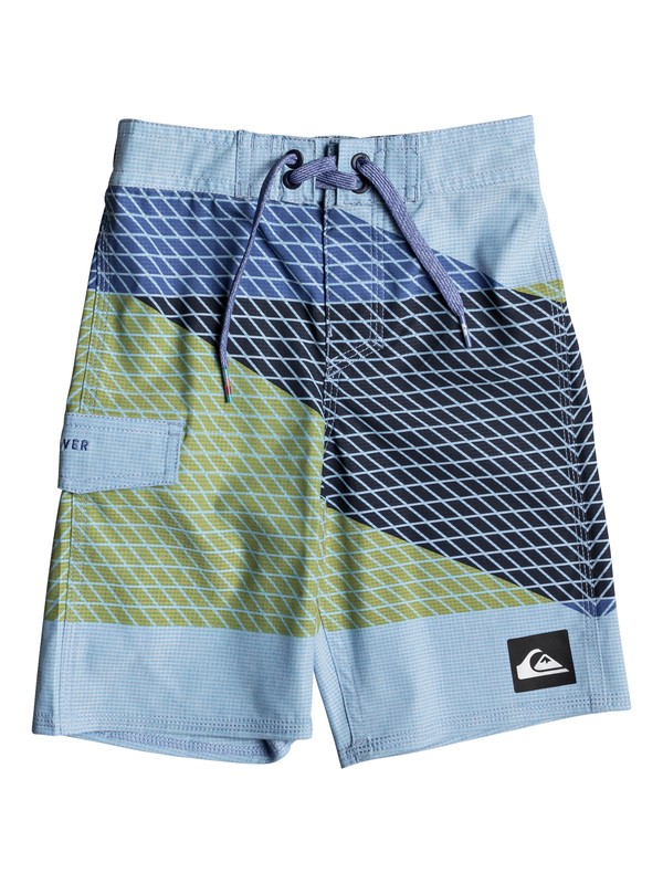 quiksilver, Boys 2 - 7 Highline Slash 14" Boardshorts, DUSK BLUE (bhc6) 0 Boys 2 - 7 Highline Slash 14" Boardshorts Blue EQKBS03147 Quiksilver