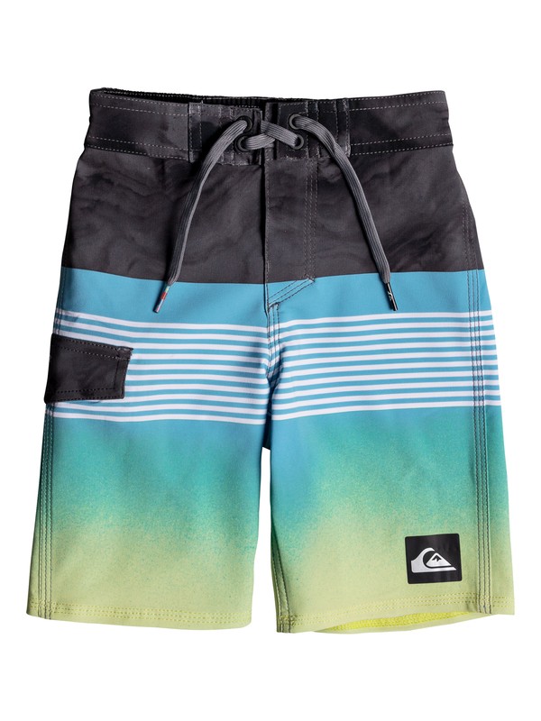 quiksilver, Boys 2 - 7 Highline Lava Division 14" Boardshorts, CYAN BLUE (bkv6) 0 Boys 2 - 7 Highline Lava Division 14" Boardshorts Blue EQKBS03149 Quiksilver