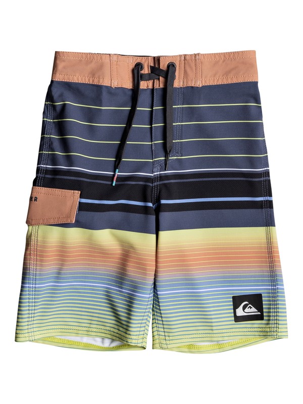 quiksilver, HIGHLINE SWELL VISION BOY 14, VINTAGE INDIGO (byl6) 0 HIGHLINE SWELL VISION BOY 14 EQKBS03150 Quiksilver