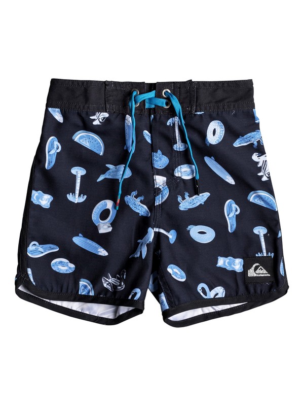 quiksilver, Floater 11" - Board Shorts for Boys 2-7, REAL TEAL (bpr6) 0 Floater 11" - Board Shorts for Boys 2-7 Blue EQKBS03157 Quiksilver