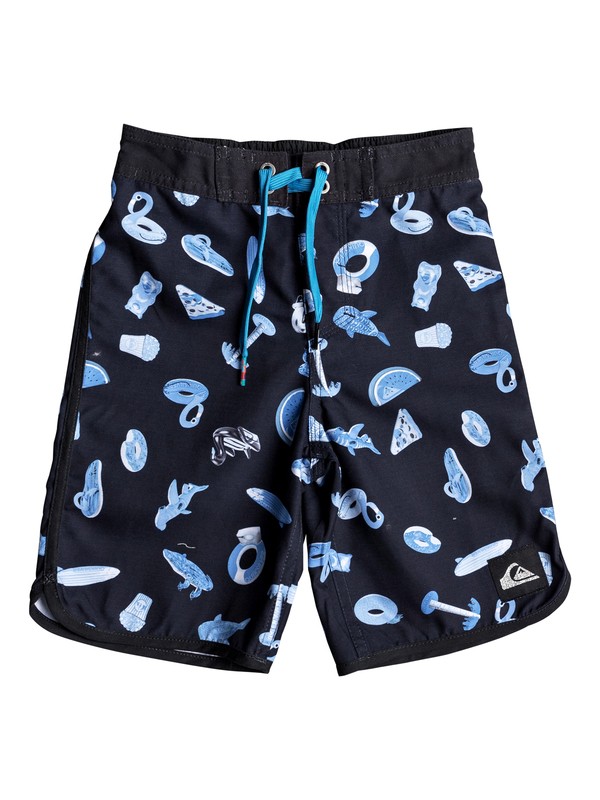 quiksilver, FLOATER BOY 14, REAL TEAL (bpr6) 0 FLOATER BOY 14 EQKBS03159 Quiksilver
