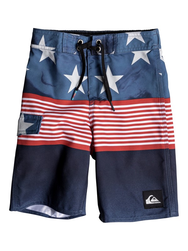 quiksilver, Boys 2-7 Division Independent 14" - Boardshorts, NAVY BLAZER (byj6) 0 Boys 2-7 Division Independent 14" - Boardshorts Blue EQKBS03164 Quiksilver
