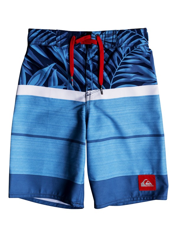 quiksilver, Boy's 2-17 Slab Island 14" Boardshorts, MEDIEVAL BLUE (bte6) 0 Boy's 2-17 Slab Island 14" Boardshorts Blue EQKBS03175 Quiksilver