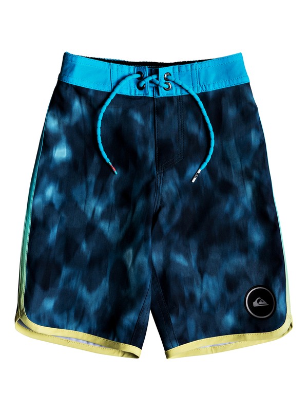 quiksilver, Boys 2-7 Recon Highline de 14" Boardshorts, REAL TEAL (bpr6) 0 Boys 2-7 Recon Highline de 14" Boardshorts Azul EQKBS03181 Quiksilver