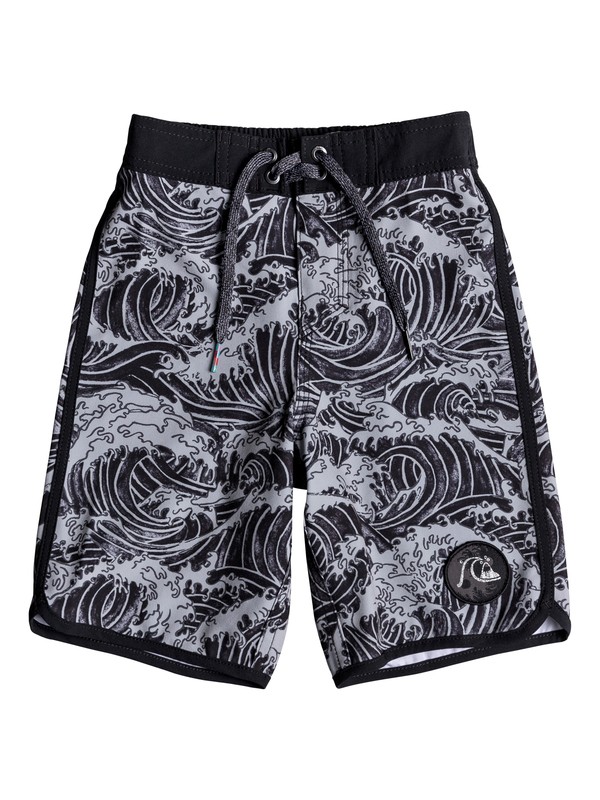 quiksilver, Boy's 2-7 Highline Legend 14" Boardshorts, BLACK (kvj6) 0 Boy's 2-7 Highline Legend 14" Boardshorts Black EQKBS03187 Quiksilver