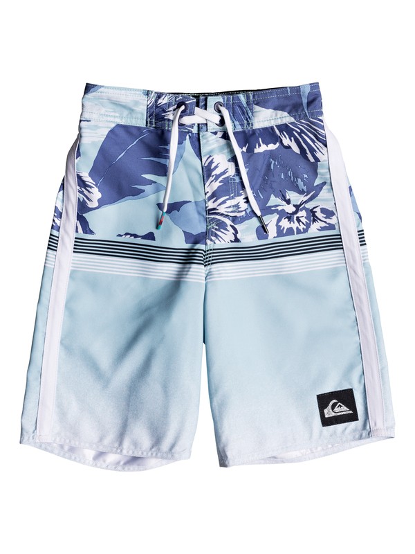 quiksilver, Boy's 2-7 Divide 14" Boardshorts, MEDIEVAL BLUE (bte6) 0 Boy's 2-7 Divide 14" Boardshorts Blue EQKBS03195 Quiksilver