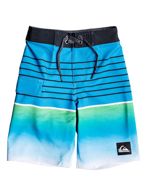 quiksilver, Boy's 2-7 Highline Slab 14" Boardshorts, MALIBU (bma6) 0 Boy's 2-7 Highline Slab 14" Boardshorts Blue EQKBS03200 Quiksilver