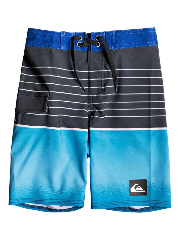 quiksilver, Boy's 2-7 Highline Slab 14" Boardshorts, ELECTRIC ROYAL (prm6) 0 Boy's 2-7 Highline Slab 14" Boardshorts Purple EQKBS03200 Quiksilver