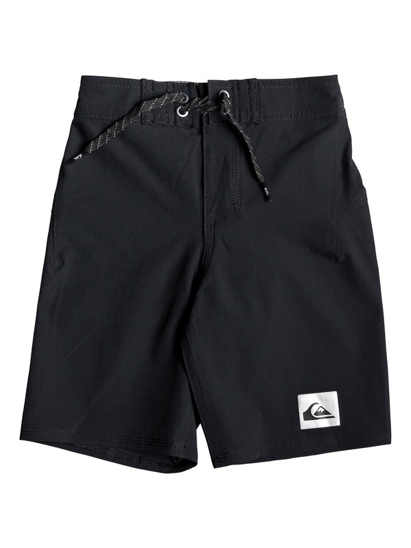 quiksilver, Boy's 2-7 Highline Kaimana 14" Boardshorts, BLACK (kvj0) 0 Boy's 2-7 Highline Kaimana 14" Boardshorts Black EQKBS03206 Quiksilver