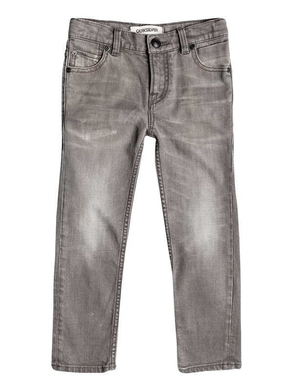 quiksilver, Zeppelin Light Grey - Jean skinny, LIGHT GREY (sjpw) 0 Zeppelin Light Grey - Jean skinny EQKDP03038 Quiksilver