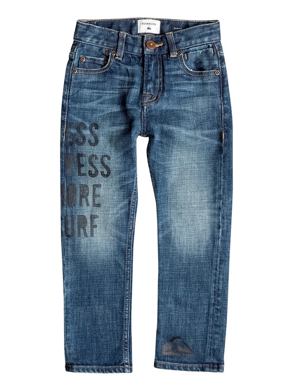 quiksilver, Distorsion Medium Blue - Jean coupe slim, MEDIUM BLUE (bygw) 0 Distorsion Medium Blue - Jean coupe slim EQKDP03043 Quiksilver