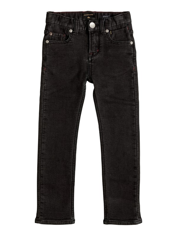quiksilver, Distorsion Fleece Grey - Jean coupe slim, LOW GREY (kzew) 0 Distorsion Fleece Grey - Jean coupe slim EQKDP03062 Quiksilver