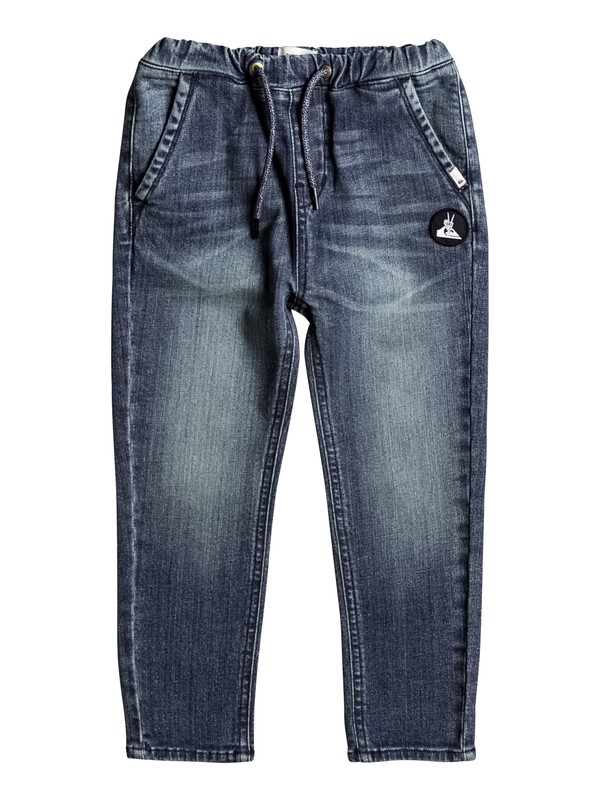 quiksilver, Last Jungle Sky - Jean coupe droite pour Garçon 2-7 ans, MIDDLE SKY (bsww) 0 Last Jungle Sky - Jean coupe droite pour Garçon 2-7 ans EQKDP03068 Quiksilver