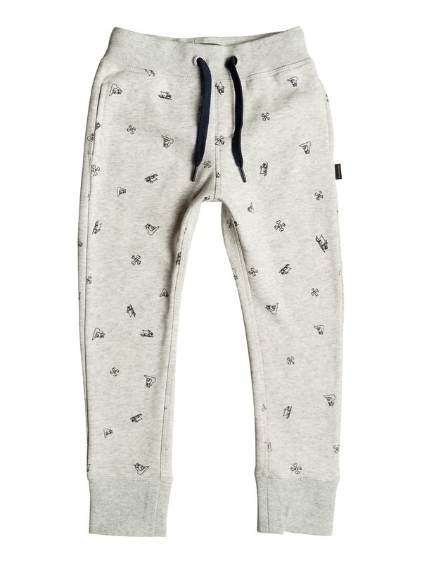 quiksilver, Ghetto Tribe - Pantalon en Molleton, LIGHT GREY HEATHER (sgrh) 0 Ghetto Tribe - Pantalon en Molleton EQKFB03029 Quiksilver