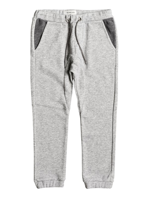 quiksilver, Fonic Fleece - Pantalon de jogging pour Garçon 2-7 ans, LIGHT GREY HEATHER (sgrh) 0 Fonic Fleece - Pantalon de jogging pour Garçon 2-7 ans EQKFB03053 Quiksilver