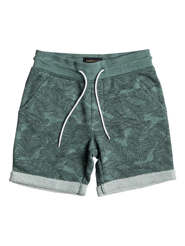 quiksilver, Masento - Shorts de sport pour Garçon 2-7 ans, TRELLIS HEATHER (bkwh) 0 Masento - Shorts de sport pour Garçon 2-7 ans Bleu EQKFB03060 Quiksilver