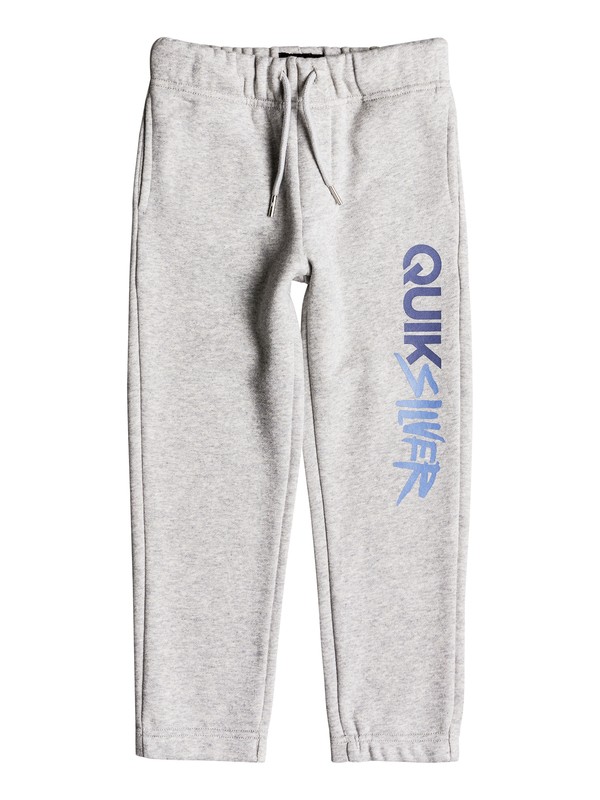 quiksilver, Boy's 2-7 Trackpant Screen Sweatpants, LIGHT GREY HEATHER (sjsh) 0 Boy's 2-7 Trackpant Screen Sweatpants Grey EQKFB03069 Quiksilver