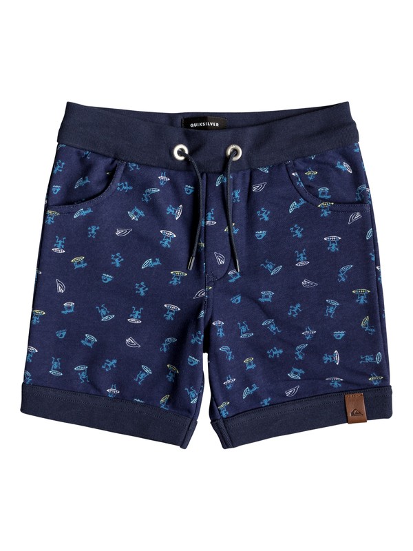 quiksilver, Boy's 2-7 Big 2 Do Sweat Shorts, MEDIEVAL BLUE (bte0) 0 Boy's 2-7 Big 2 Do Sweat Shorts Blue EQKFB03075 Quiksilver
