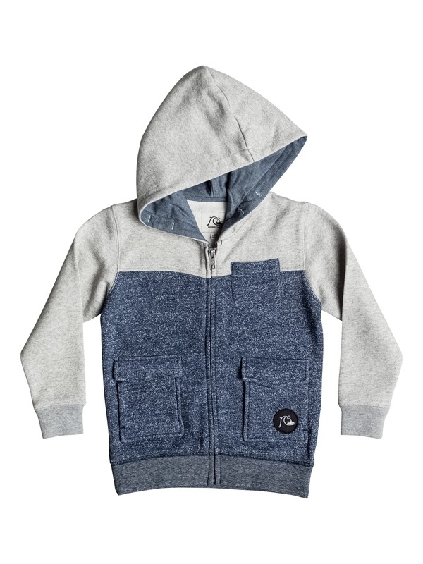 quiksilver, Dark Voices - Sweat à capuche zippé, NAVY BLAZER (byj0) 0 Dark Voices - Sweat à capuche zippé EQKFT03117 Quiksilver