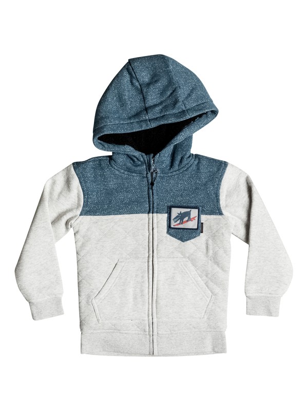 quiksilver, Best Trip - Sweat à capuche matelassé zippé, DARK DENIM (brq0) 0 Best Trip - Sweat à capuche matelassé zippé EQKFT03148 Quiksilver