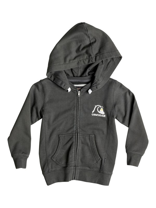 quiksilver, Boy's 2-7 Bubble Zip-Up Hoodie, DARK SHADOW (krp0) 0 Boy's 2-7 Bubble Zip-Up Hoodie EQKFT03156 Quiksilver