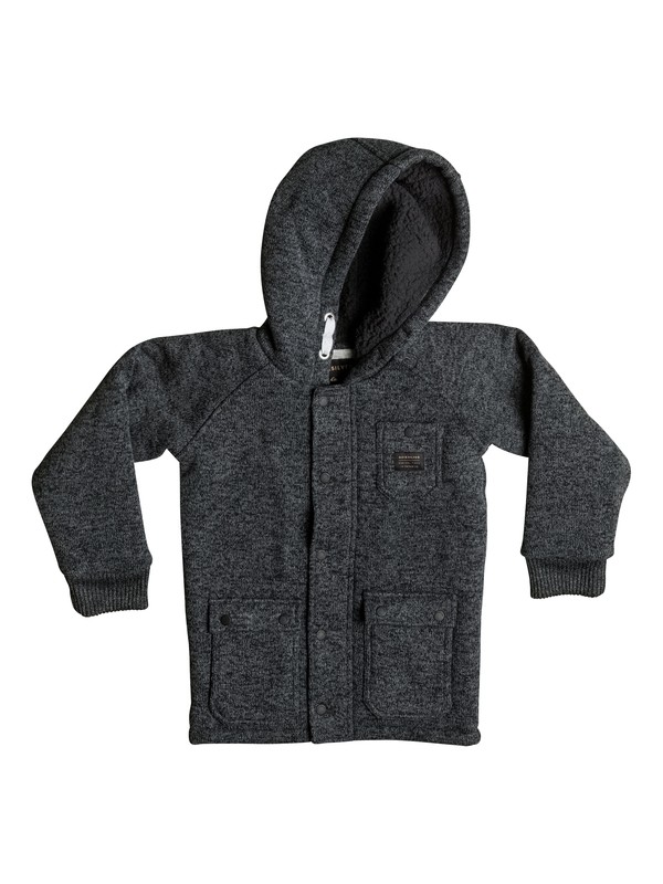 quiksilver, Boy's 2-7 Frozen Over Zip-Up Hoodie, TARMAC HEATHER (ktah) 0 Boy's 2-7 Frozen Over Zip-Up Hoodie EQKFT03165 Quiksilver