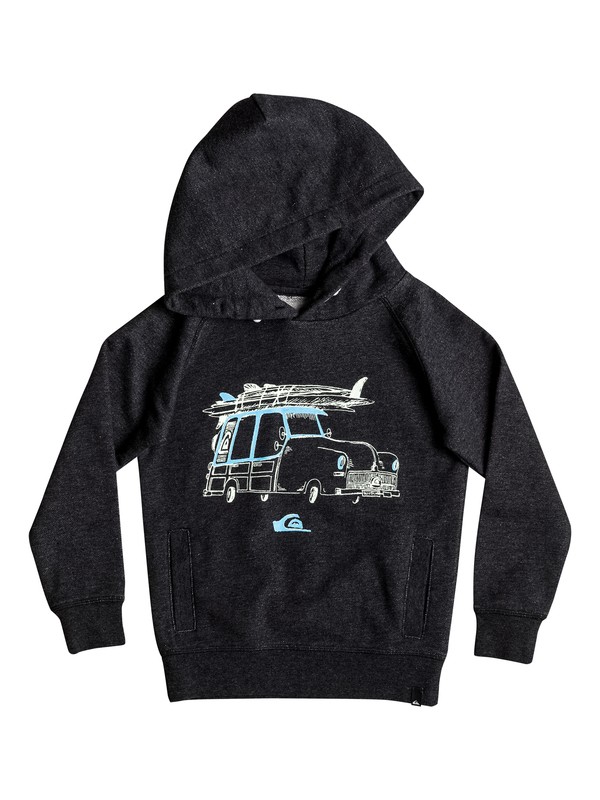 quiksilver, Tardy Car - Sweat à capuche, DARK GREY HEATHER (ktfh) 0 Tardy Car - Sweat à capuche EQKFT03182 Quiksilver