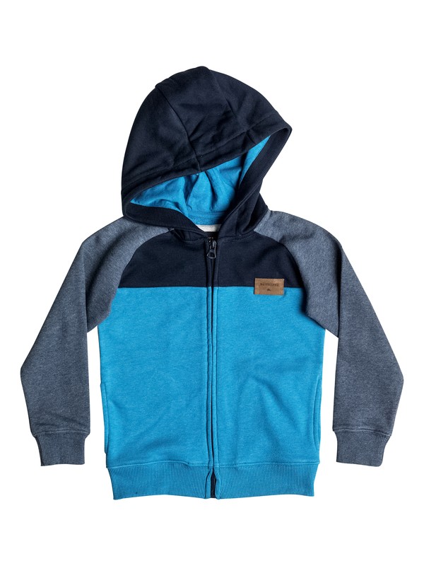 quiksilver, Whatever Mum - Sweat à capuche zippé, NAVY BLAZER HEATHER (byjh) 0 Whatever Mum - Sweat à capuche zippé EQKFT03184 Quiksilver