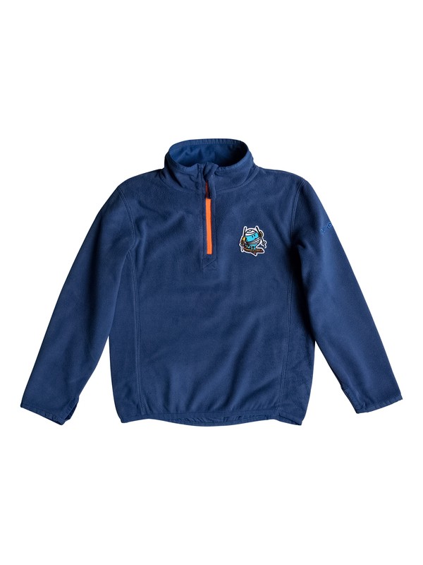 quiksilver, Mr Men Aker - Deuxième couche à demi-zip pour Garçon 2-7 ans, ESTATE BLUE (bsw0) 0 Mr Men Aker - Deuxième couche à demi-zip pour Garçon 2-7 ans EQKFT03211 Quiksilver