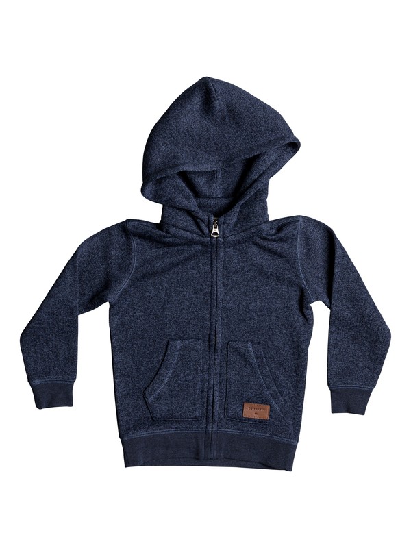 quiksilver, Boy's 8-16 Keller Zip-Up Hoodie, NAVY BLAZER HEATHER (byjh) 0 Boy's 8-16 Keller Zip-Up Hoodie EQKFT03225 Quiksilver