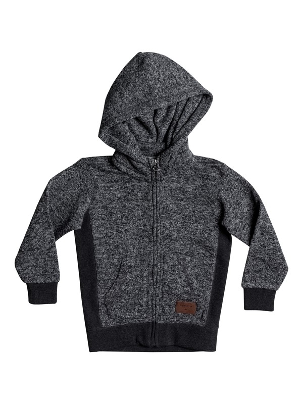 quiksilver, Keller - Sudadera con capucha y cremallera para Chicos 2-7, DARK GREY HEATHER (ktfh) 0 Keller - Sudadera con capucha y cremallera para Chicos 2-7 EQKFT03225 Quiksilver