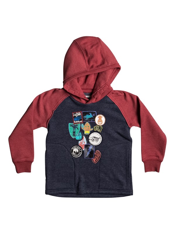 quiksilver, Minbu - Sweat à capuche, NAVY BLAZER HEATHER (byjh) 0 Minbu - Sweat à capuche EQKFT03229 Quiksilver