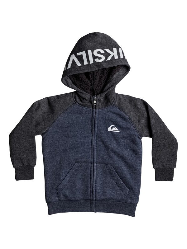 quiksilver, Boy's 2-7 Juwa Sherpa Zip-Up Hoodie, NAVY BLAZER HEATHER (byjh) 0 Boy's 2-7 Juwa Sherpa Zip-Up Hoodie EQKFT03232 Quiksilver