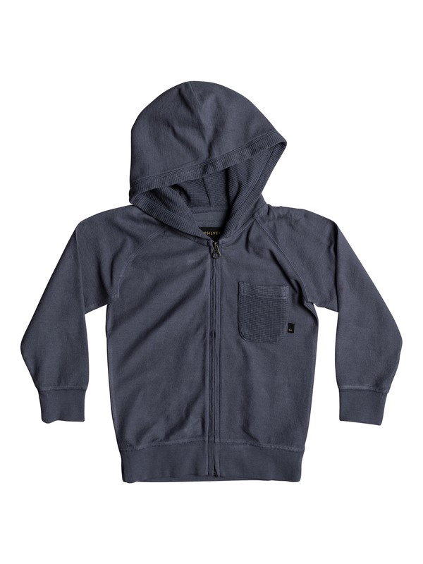 quiksilver, Boys 2 - 7 Baao Zip-Up Hoodie, VINTAGE INDIGO (byl0) 0 Boys 2 - 7 Baao Zip-Up Hoodie Blue EQKFT03248 Quiksilver