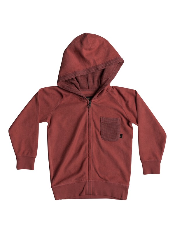 quiksilver, Baao - Zip-Up Hoodie, MINERAL RED (mmz0) 0 Baao - Zip-Up Hoodie Pink EQKFT03248 Quiksilver