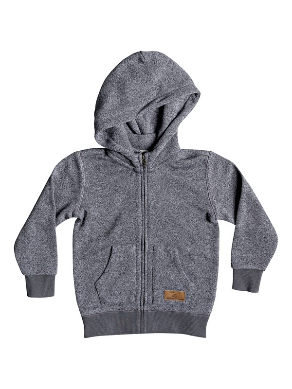quiksilver, Keller - Zip-Up Polar Fleece, DARK GREY HEATHER (krph) 0 Keller - Zip-Up Polar Fleece Black EQKFT03258 Quiksilver