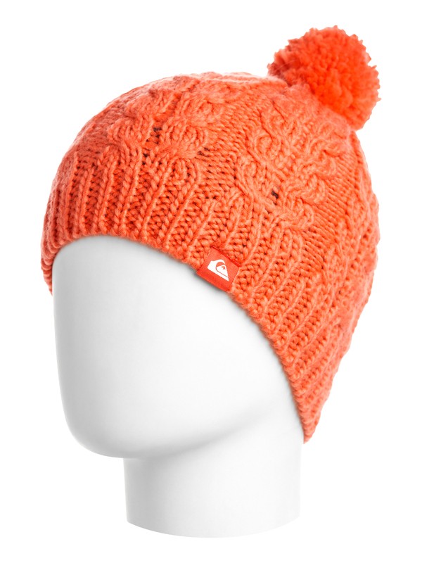 quiksilver, Planter Kids Beanie, MANDARIN RED (nms0) 0 Planter Kids Beanie EQKHA00000 Quiksilver