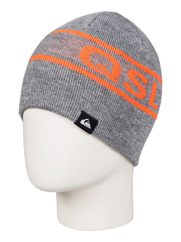 quiksilver, Boy's 2-7 Knox Beanie, GREY HEATHER (knfh) 0 Boy's 2-7 Knox Beanie Black EQKHA03005 Quiksilver