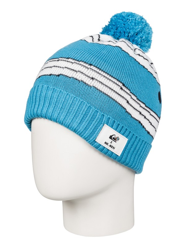 quiksilver, Mr Men - Bonnet, SNOW WHITE (wbk0) 0 Mr Men - Bonnet Blanc EQKHA03006 Quiksilver