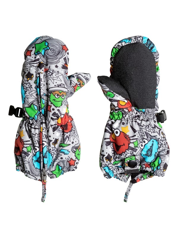 quiksilver, Indie - Moufles de snow, SESAME STREET OSCAR (glq9) 0 Indie - Moufles de snow EQKHN03002 Quiksilver