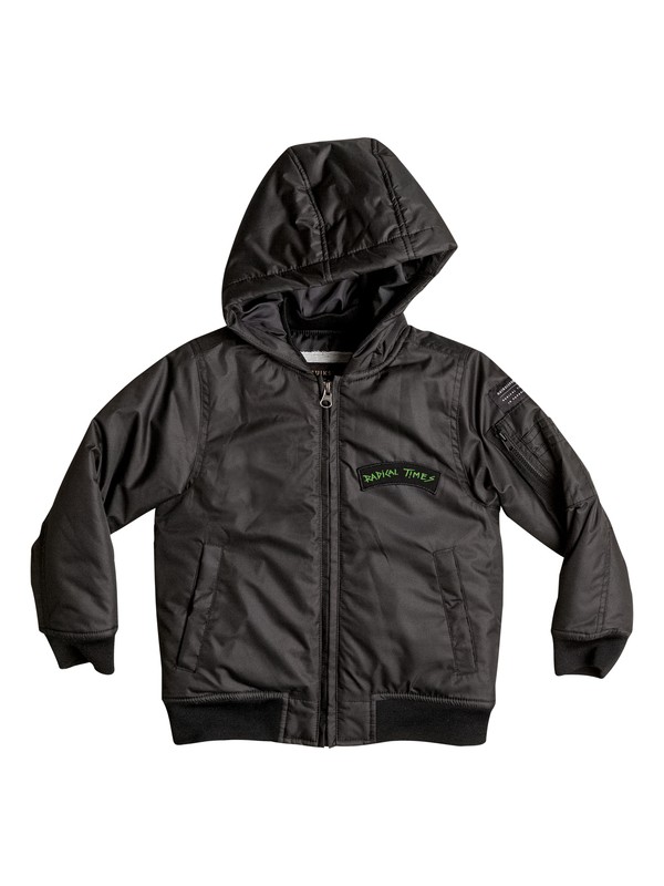 quiksilver, Complex Planet - Blouson bomber, BLACK (kvj0) 0 Complex Planet - Blouson bomber EQKJK03041 Quiksilver