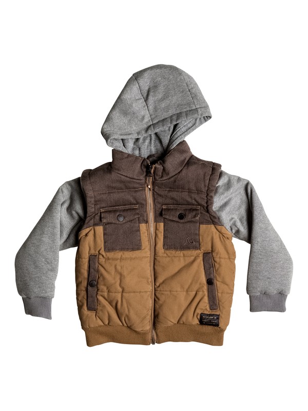 quiksilver, Orkney - Blouson à capuche, BEAR (cqf0) 0 Orkney - Blouson à capuche EQKJK03044 Quiksilver