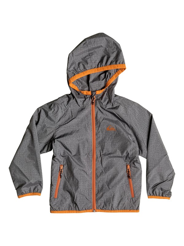 quiksilver, Boy's 2-7 Pop Windbreaker, DARK GREY HEATHER (ktfh) 0 Boy's 2-7 Pop Windbreaker EQKJK03049 Quiksilver