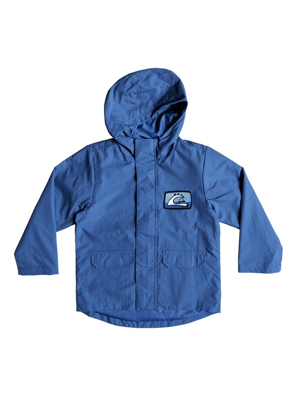 quiksilver, Spillin - Parka à capuche pour Garçon 2-7 ans, BRIGHT COBALT SPILLIN (bpc6) 0 Spillin - Parka à capuche pour Garçon 2-7 ans Bleu EQKJK03083 Quiksilver