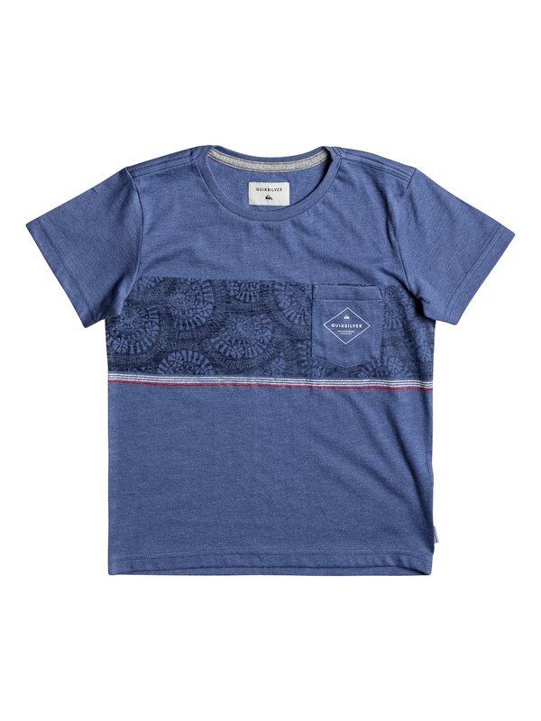 quiksilver, Boy's 2-7 Tokanui Tee, FEDERAL BLUE (bnc0) 0 Boy's 2-7 Tokanui Tee EQKKT03102 Quiksilver