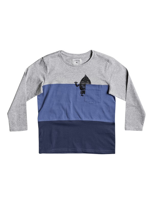 quiksilver, Konbo - Longsleeve für Jungen 2-7, DARK DENIM (brq0) 0 Konbo - Longsleeve für Jungen 2-7 Blau EQKKT03104 Quiksilver