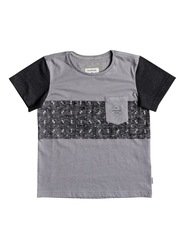 quiksilver, Niños 2-7 Camiseta Pogwa, SLEET (szp0) 0 Niños 2-7 Camiseta Pogwa EQKKT03118 Quiksilver