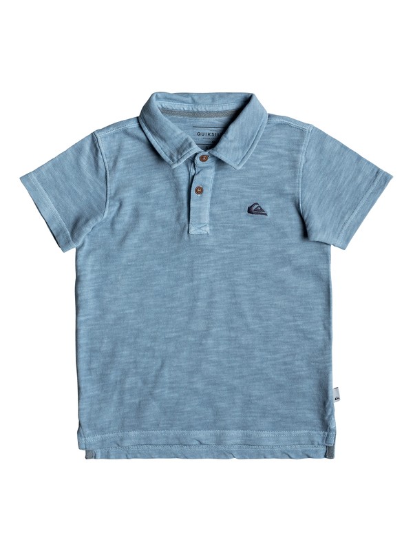 quiksilver, Boy's 2-7 Everyday Sun Cruise Short Sleeve Polo Shirt, ORAGE BLUE (bjn0) 0 Boy's 2-7 Everyday Sun Cruise Short Sleeve Polo Shirt Blue EQKKT03129 Quiksilver